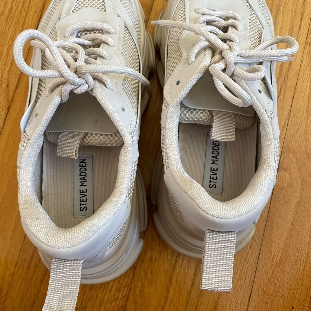 Steve Madden Possession sneakers platform size 10 - Picture 6 of 11